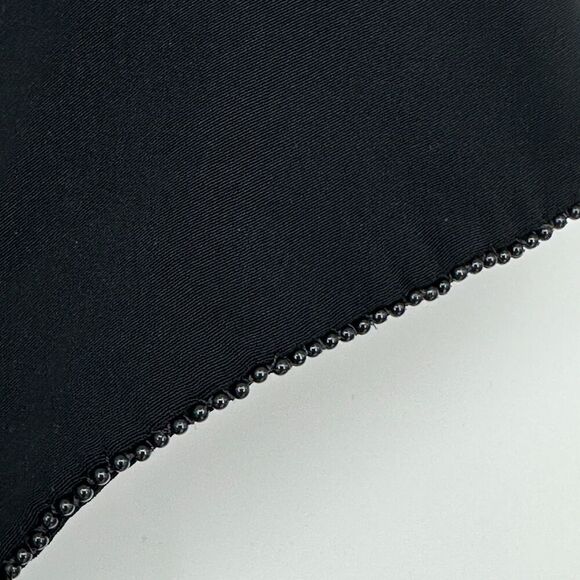 Nipon Boutique Womens Vintage Cocktail Dress Size 14 Black LBD Beaded Timeless - Picture 10 of 10